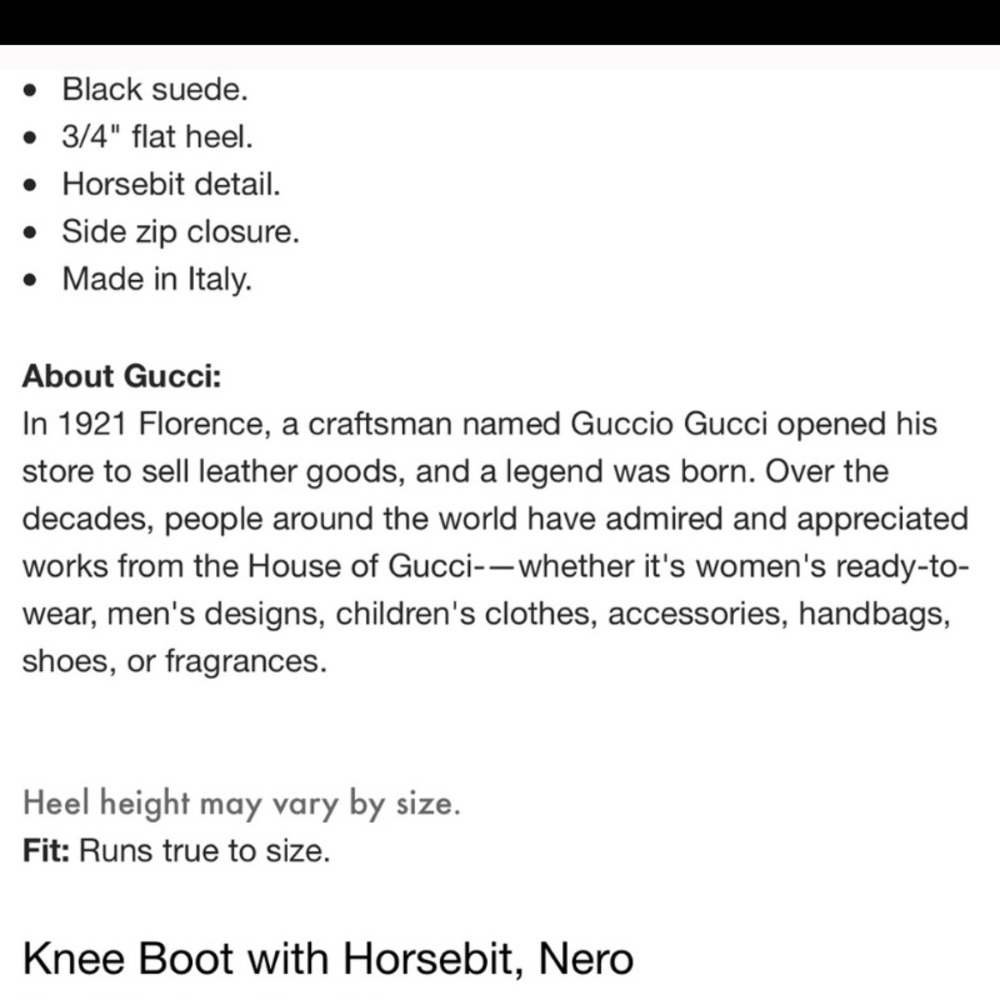 Gucci booties - Picture 7 of 7